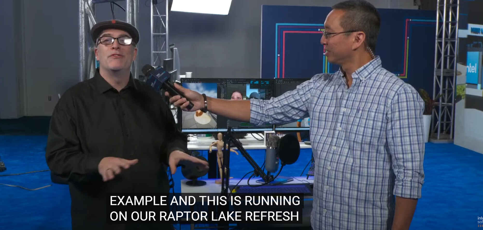 The Intel Innovation Event featured a brief demonstration of the 14th Gen Core Raptor Lake Refresh.