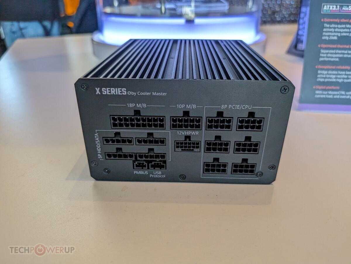 At CES 2024, Cooler Master introduces new power supply units, such as the 2800 W X Might and the 1100 W X Silent Edge.