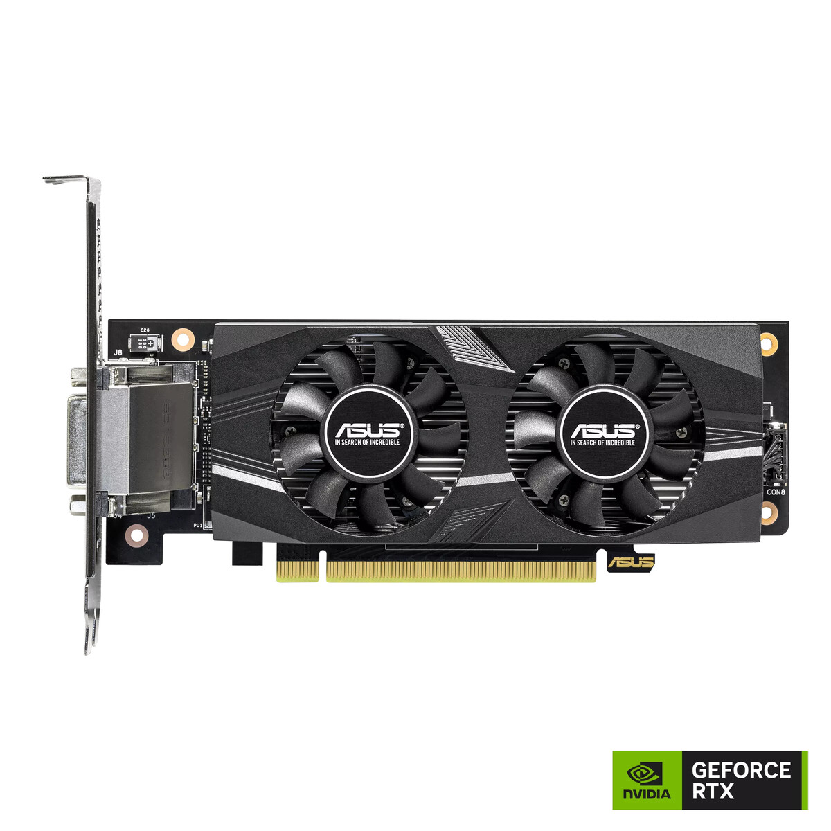 ASUS introduces low-profile GeForce RTX 3050 BRK 6 GB graphics cards.