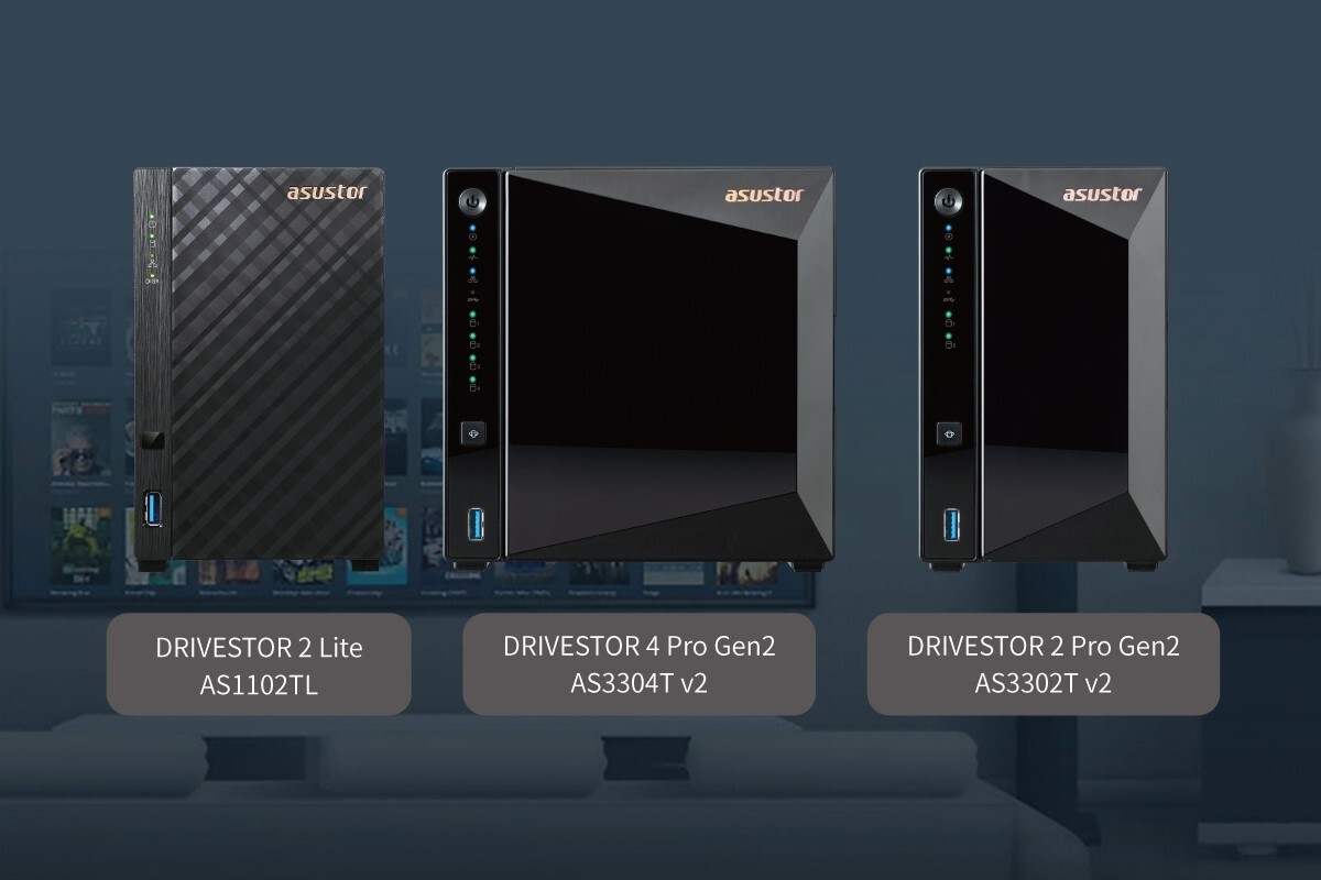 Asustor reveals the Drivestor 2 Lite NAS.