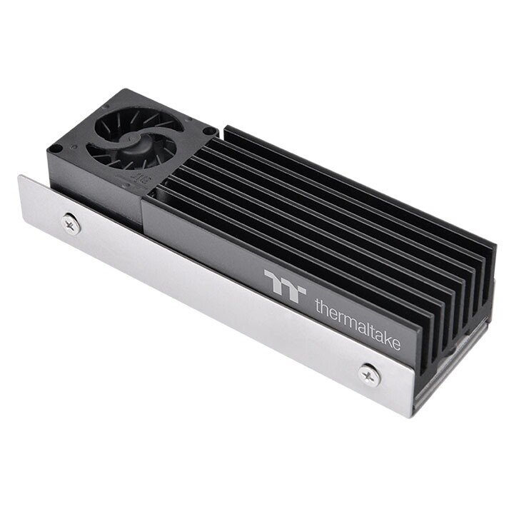 Thermaltake introduces the MS-1 M.2-2280 SSD Cooler.