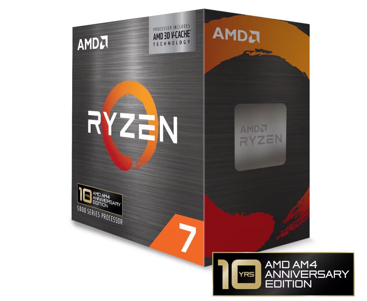 AMD Officially Unveils Ryzen 7 5800X3D 10th Anniversary Edition and Ryzen 7 7700X3D