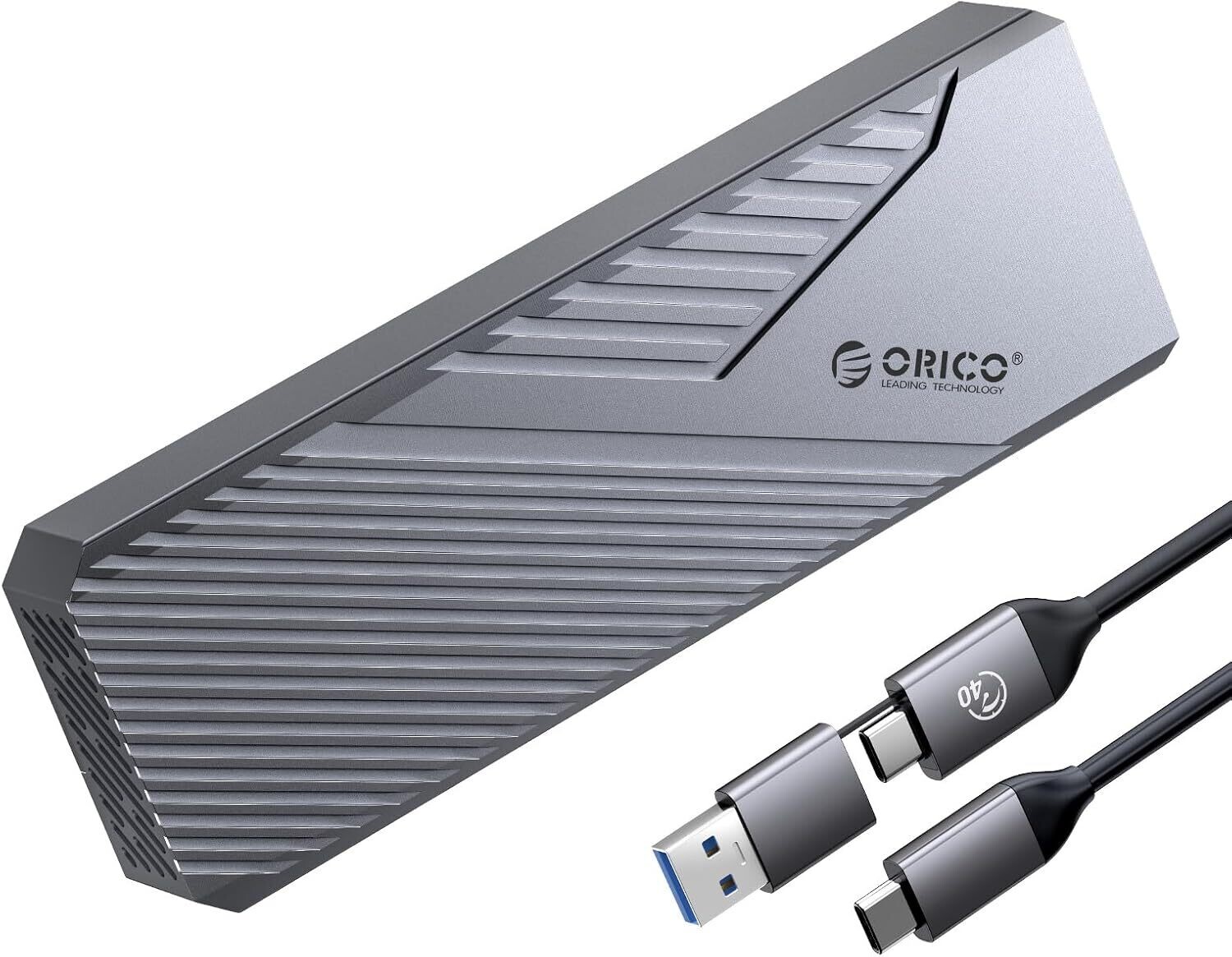 Orico Introduces the CNM2-U4-GY Portable SSD Enclosure: M.2 NVMe to USB4