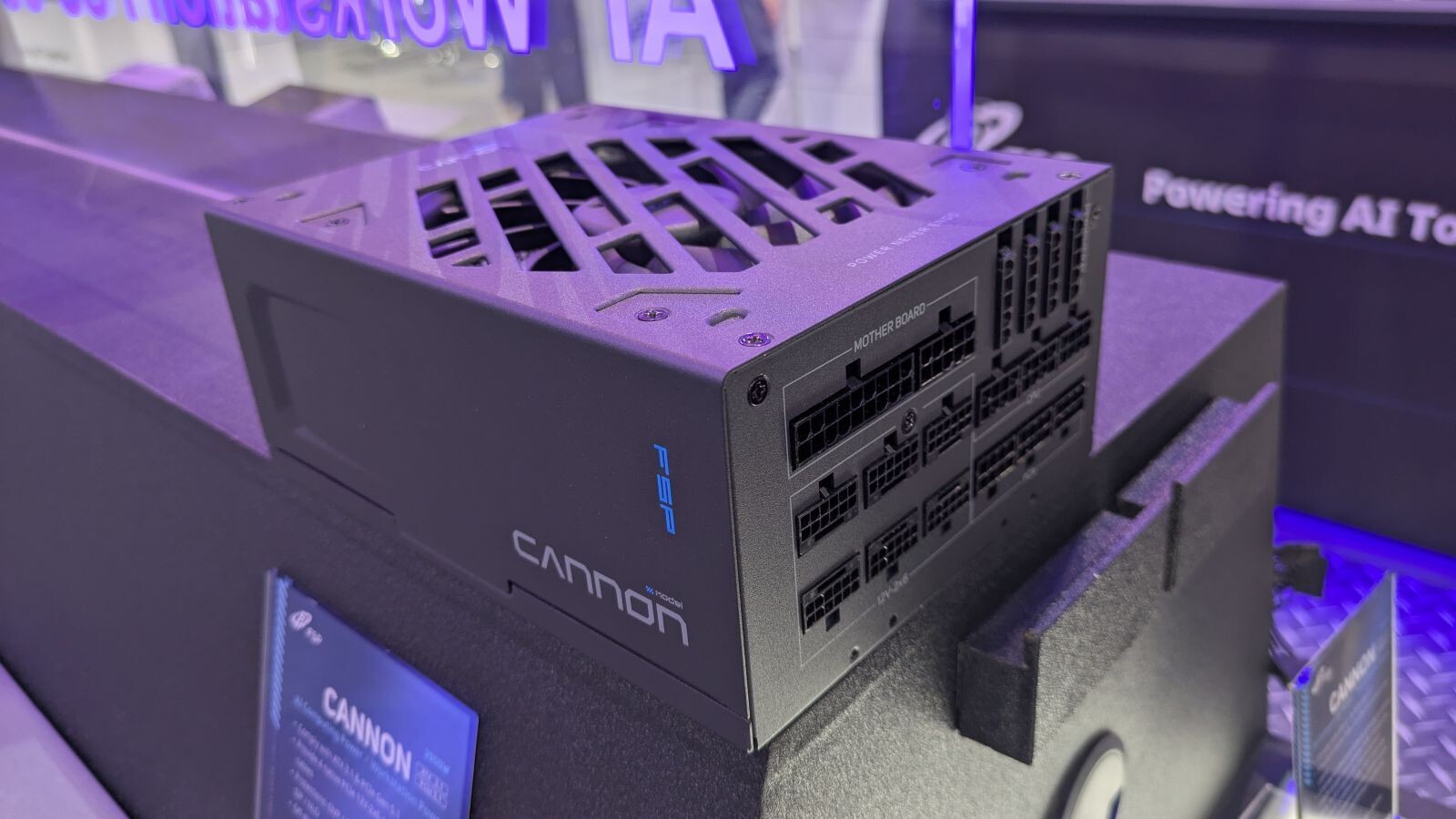 FSP Unveils New PSUs at Computex 2026, Featuring a 3.3 kW CANNON Model for High-End PCs, AI, and Workstations